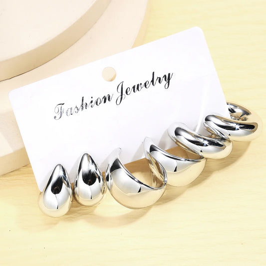 Waterdrop Hoop Earrings